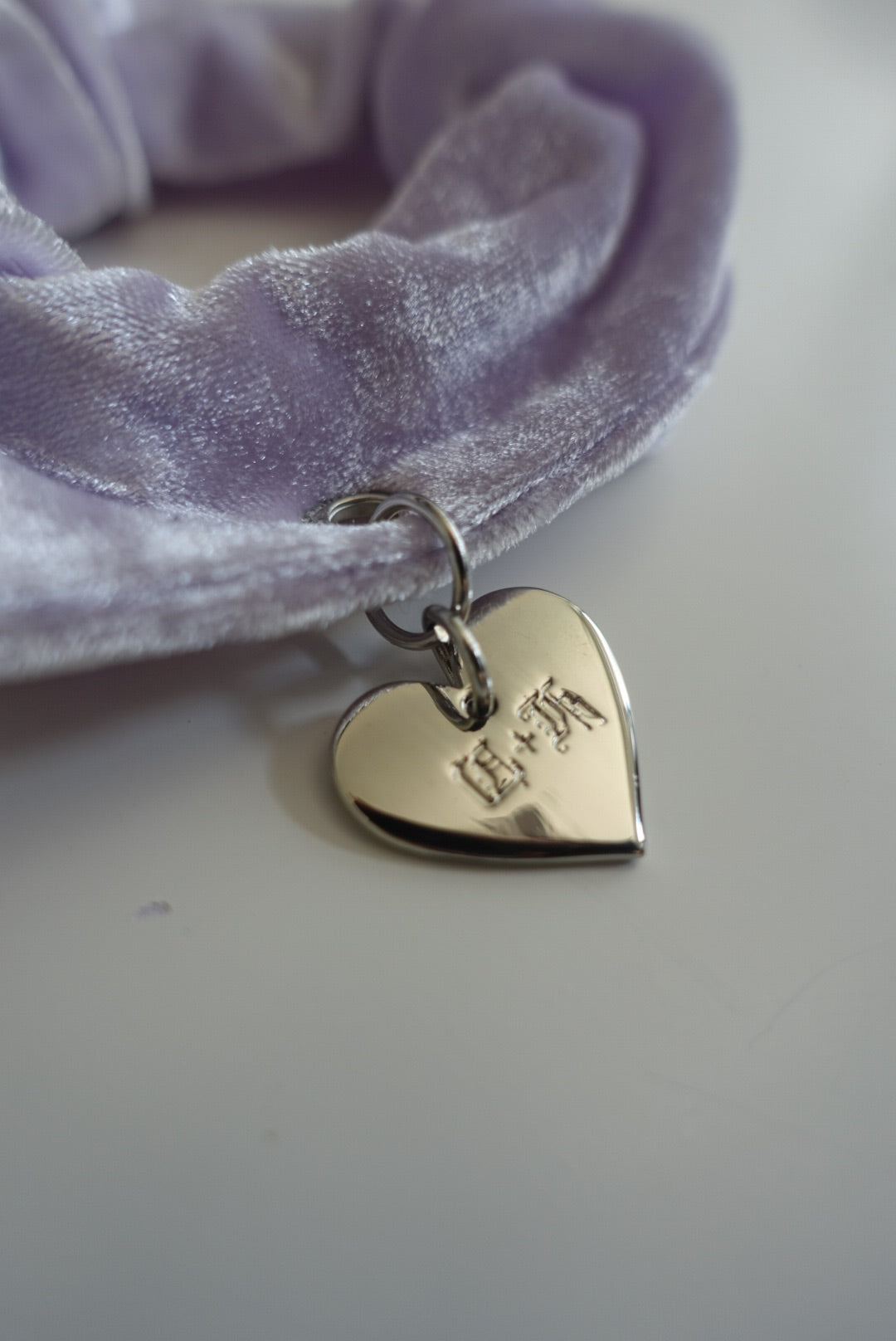 Scrunchie in Lavender Velvet
