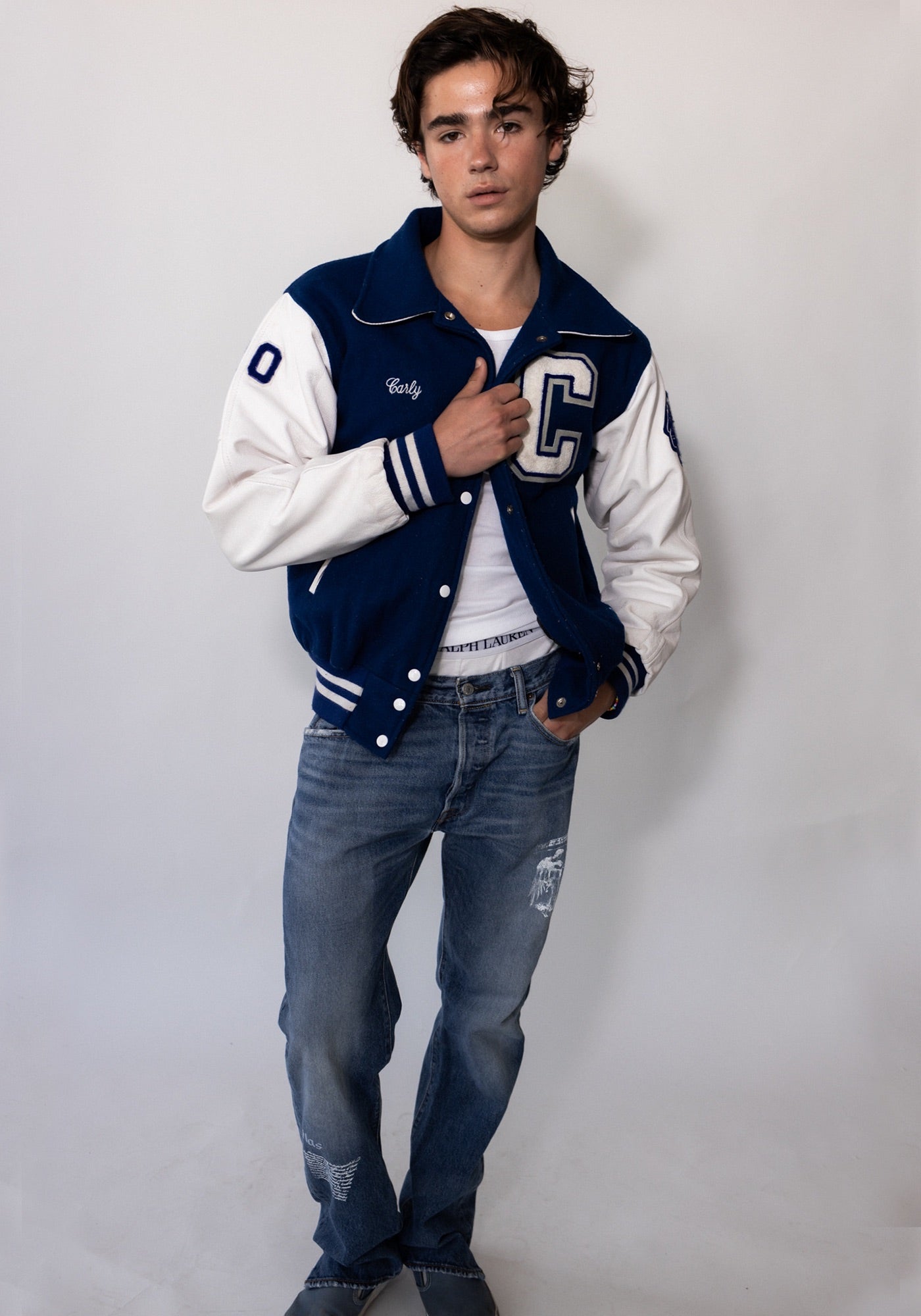 Caldwell Royal Blue Varsity Jacket