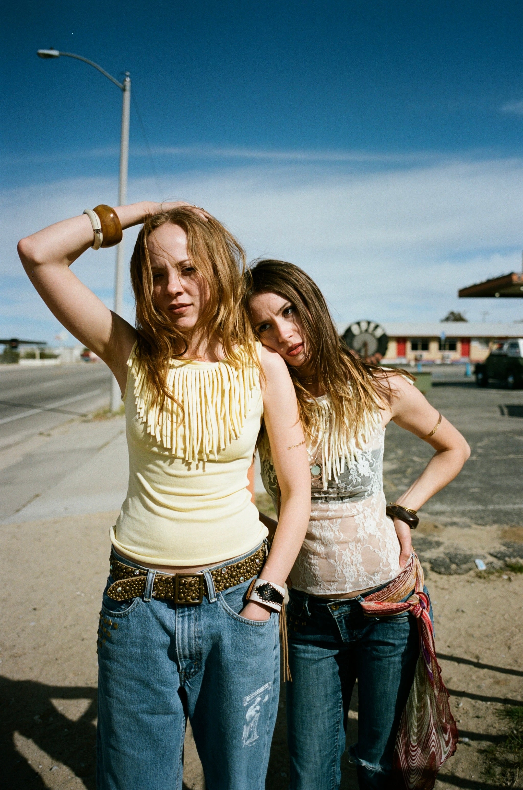 Muse Fringe Tank Top in Daffodil