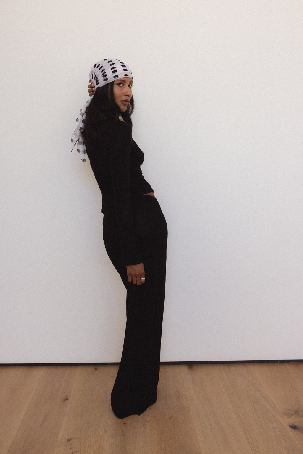 PRE-ORDER Demeter Long Sleeve Top in Midnight