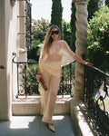 Hadley Poncho in Limoncello