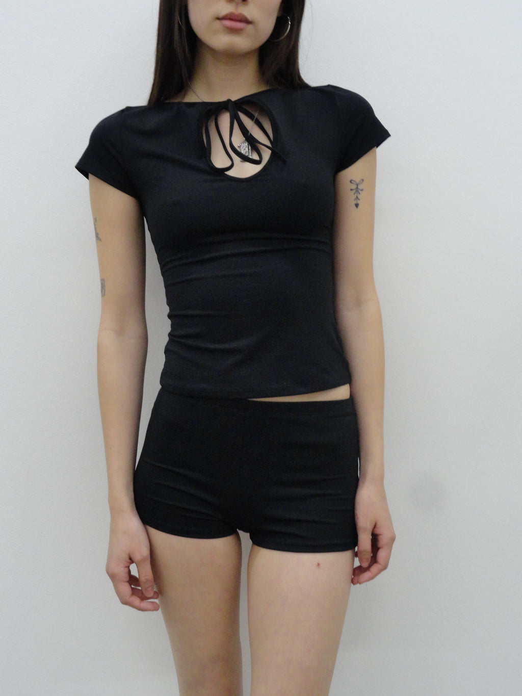 Cleo Hot Shorts in Midnight