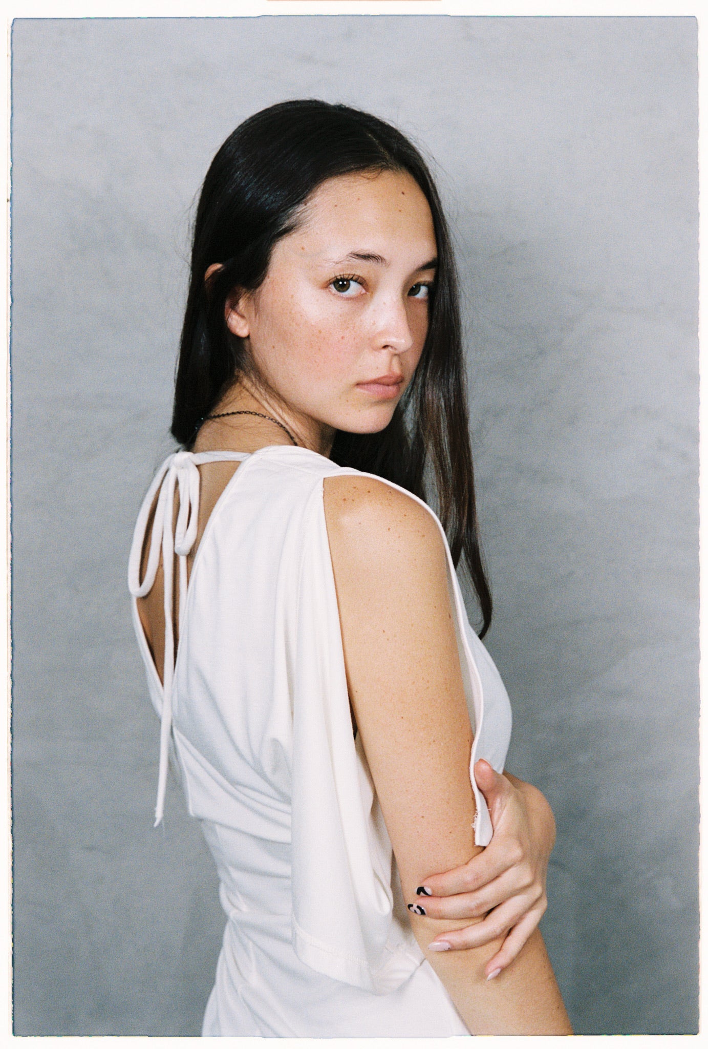 Lily Flutter Tee in Orchid