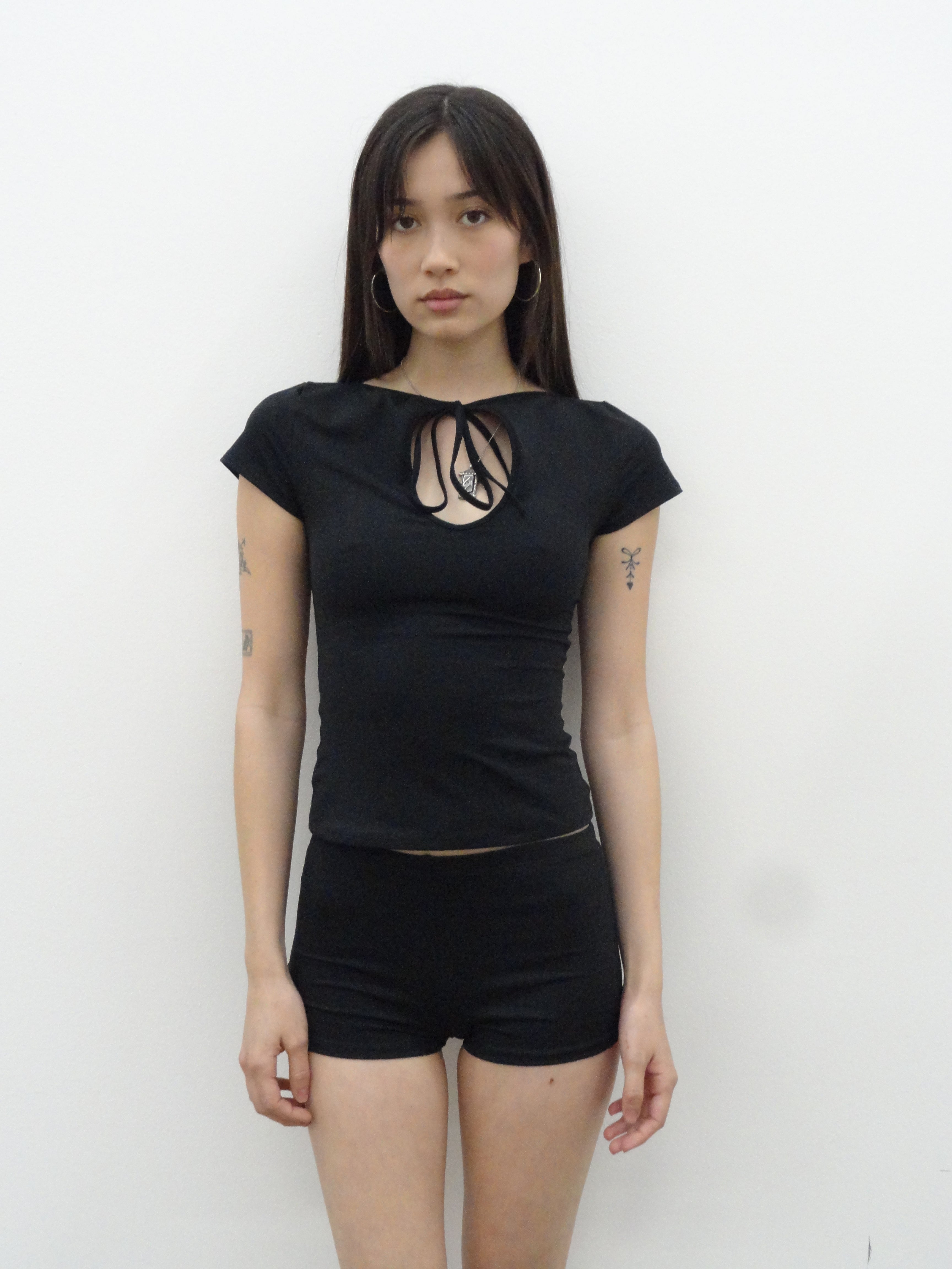 Cleo Hot Shorts in Midnight