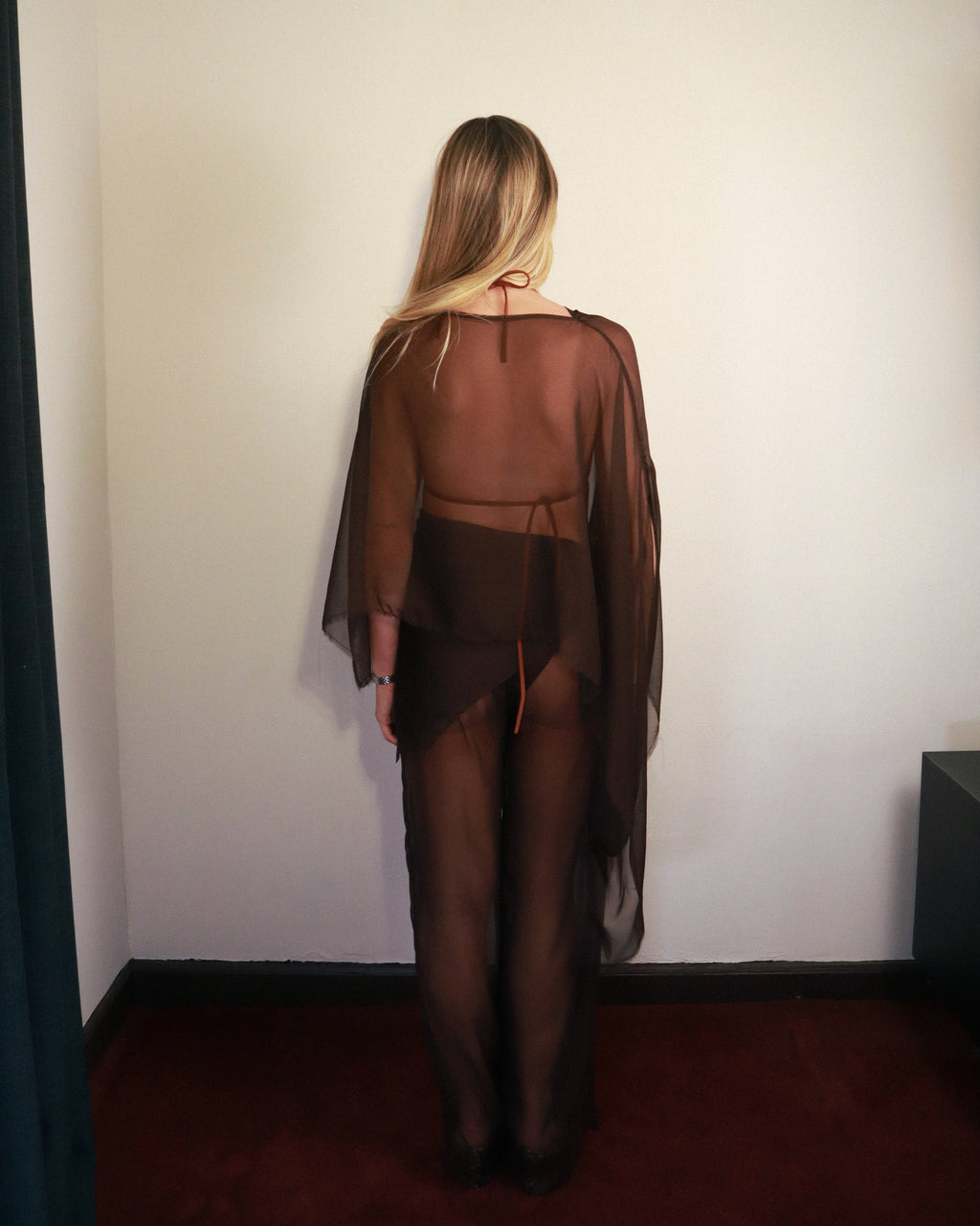 PRE ORDER Hadley Poncho in Toasted Coconut