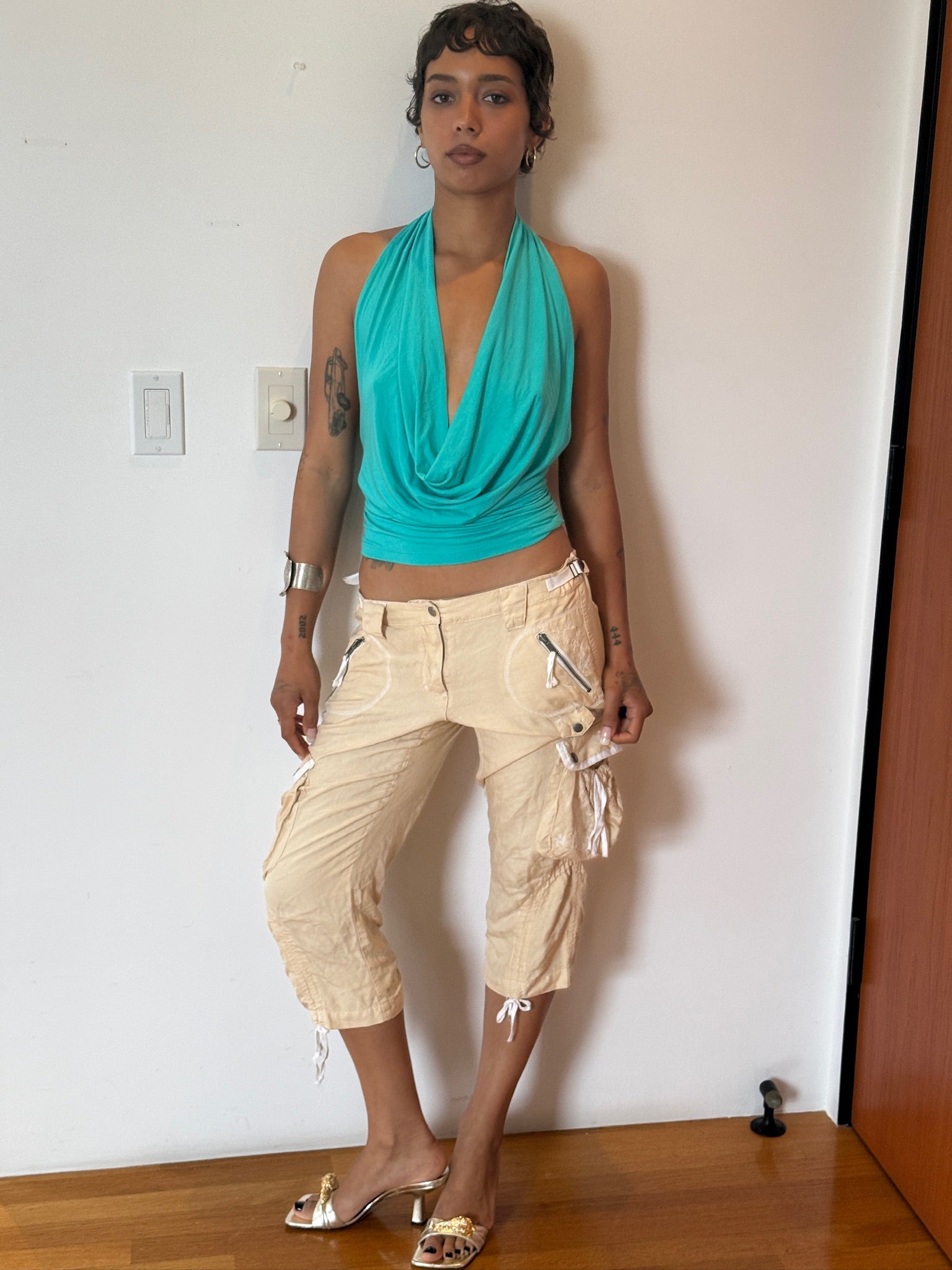 Psyche Top in Teal