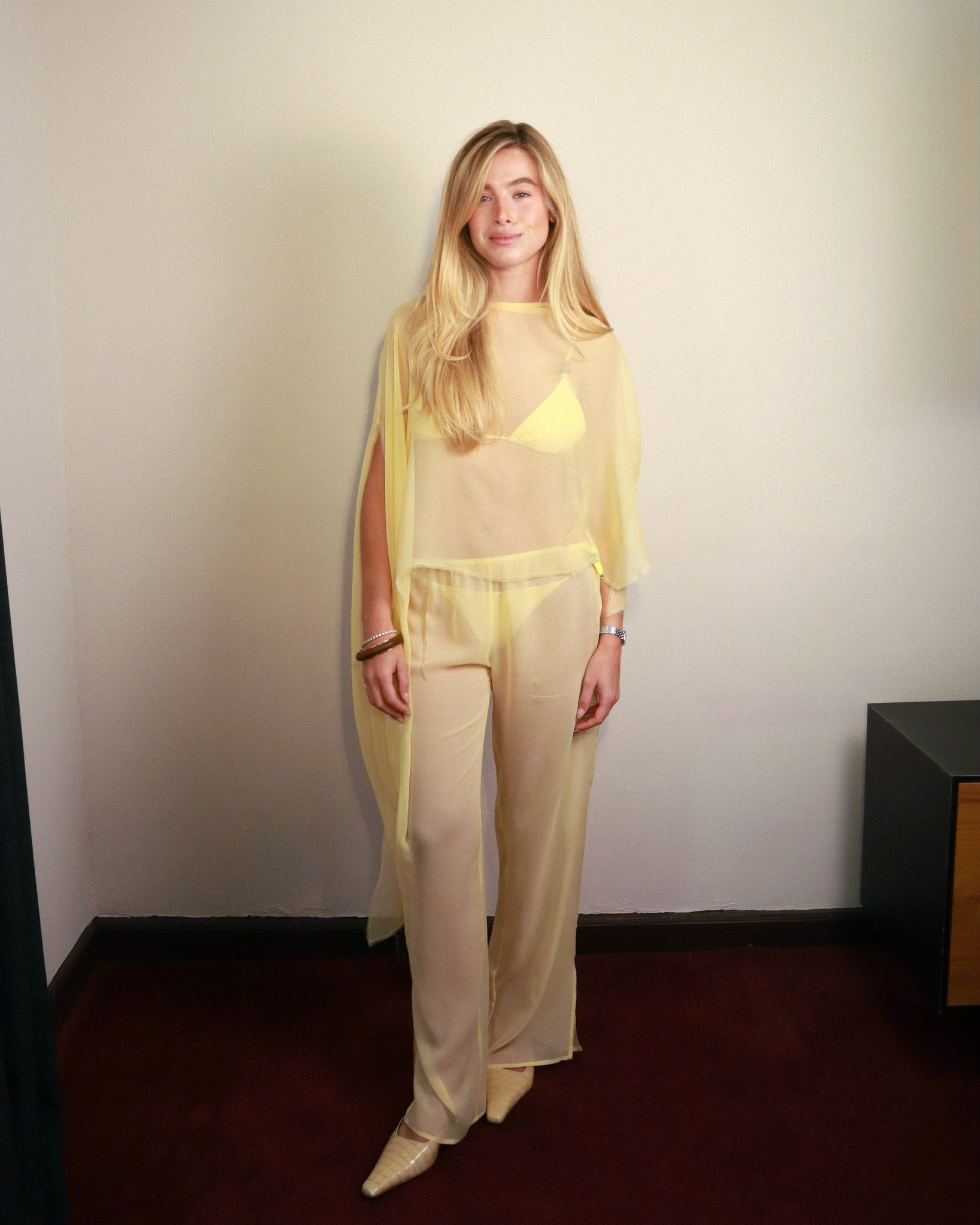 Hadley Pant in Limoncello