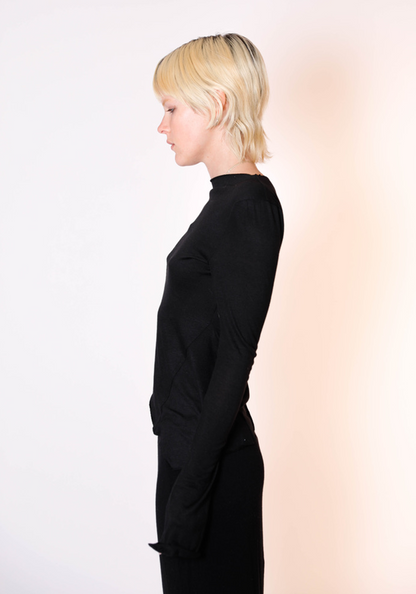 Demeter Long Sleeve Top in Midnight