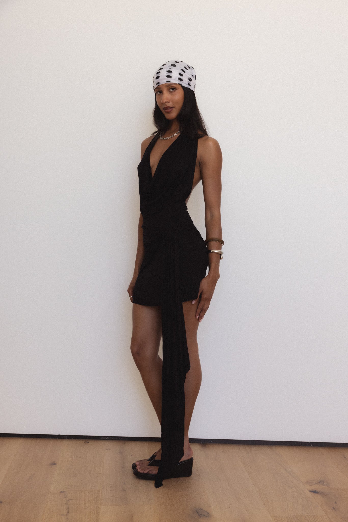 Psyche Dress in Midnight