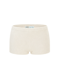Cleo Hot Shorts in Cream Terry