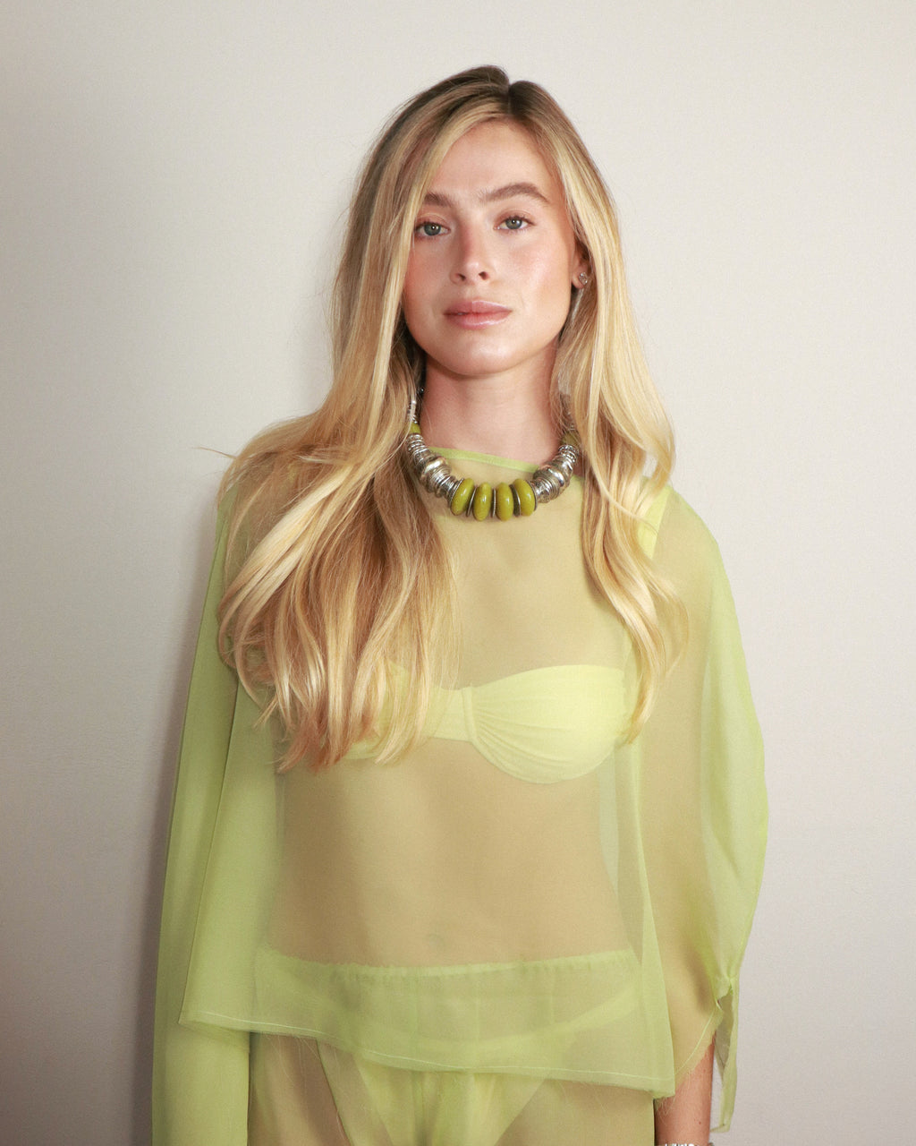 PRE ORDER Hadley Poncho in Kiwi