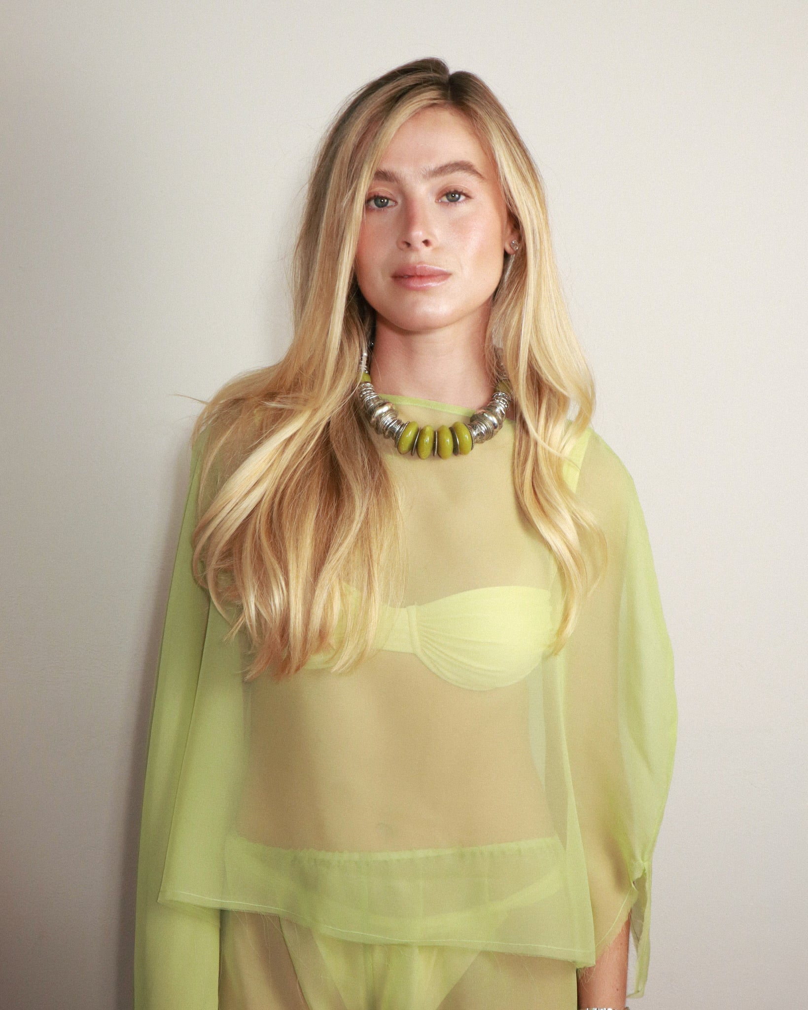 PRE ORDER Hadley Poncho in Kiwi