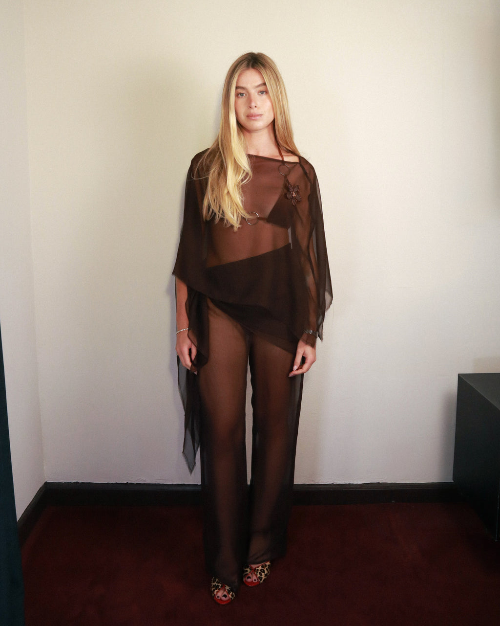 PRE ORDER Hadley Poncho in Toasted Coconut