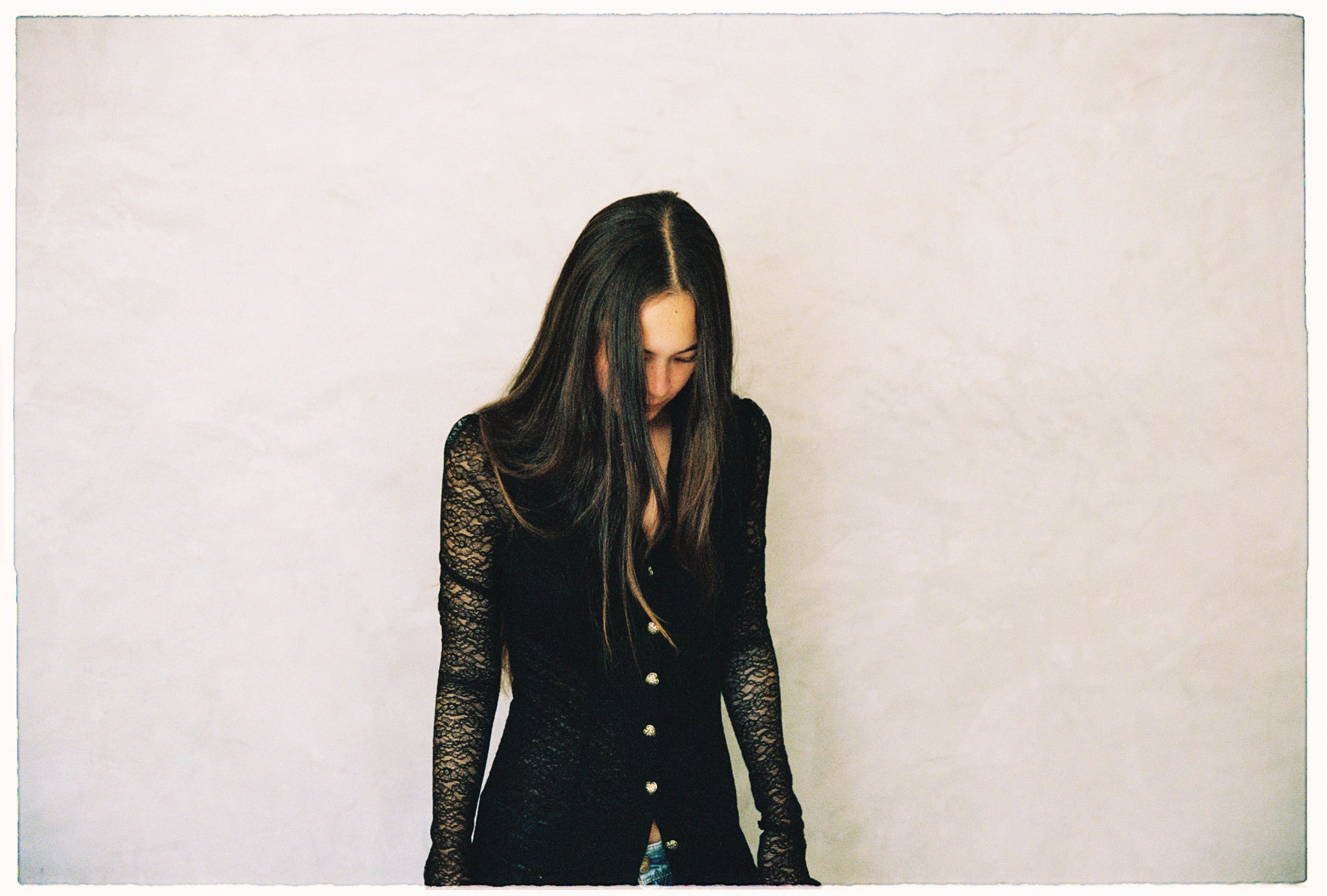 Violetta Duster in Midnight Lace