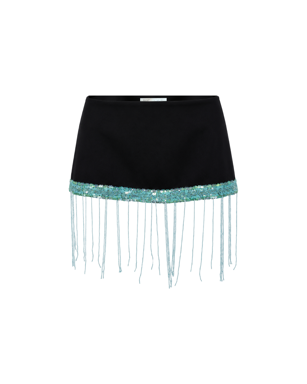 Olympia Skirt with Aquamarine Trim