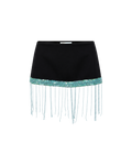 Olympia Skirt with Aquamarine Trim