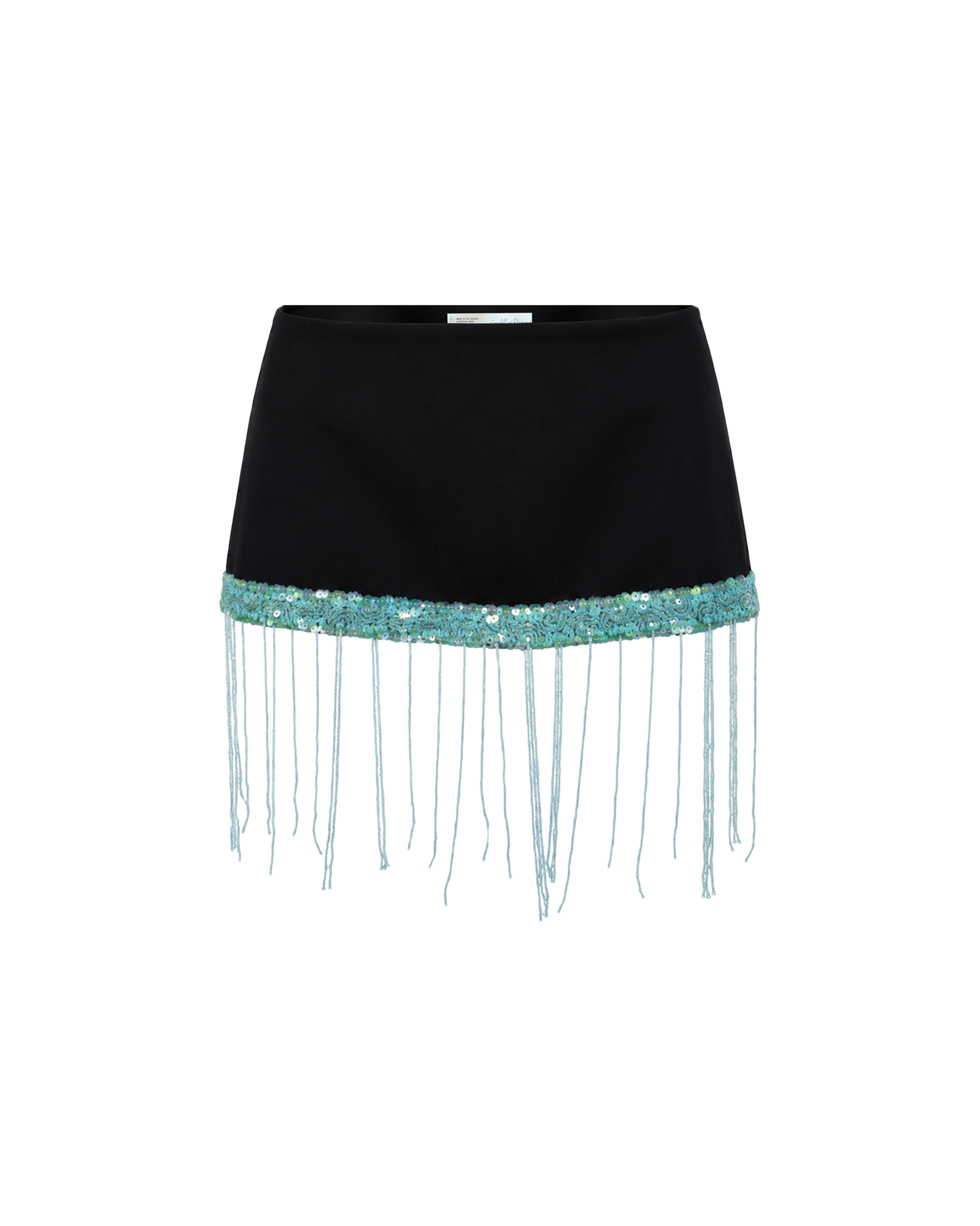 Olympia Skirt with Aquamarine Trim