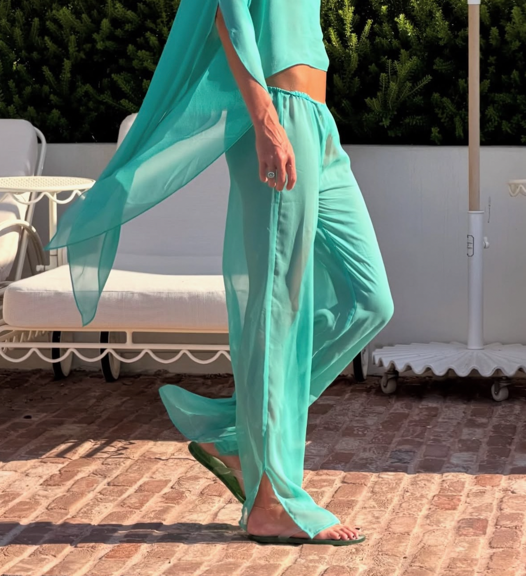 Hadley Pant in Lagoon