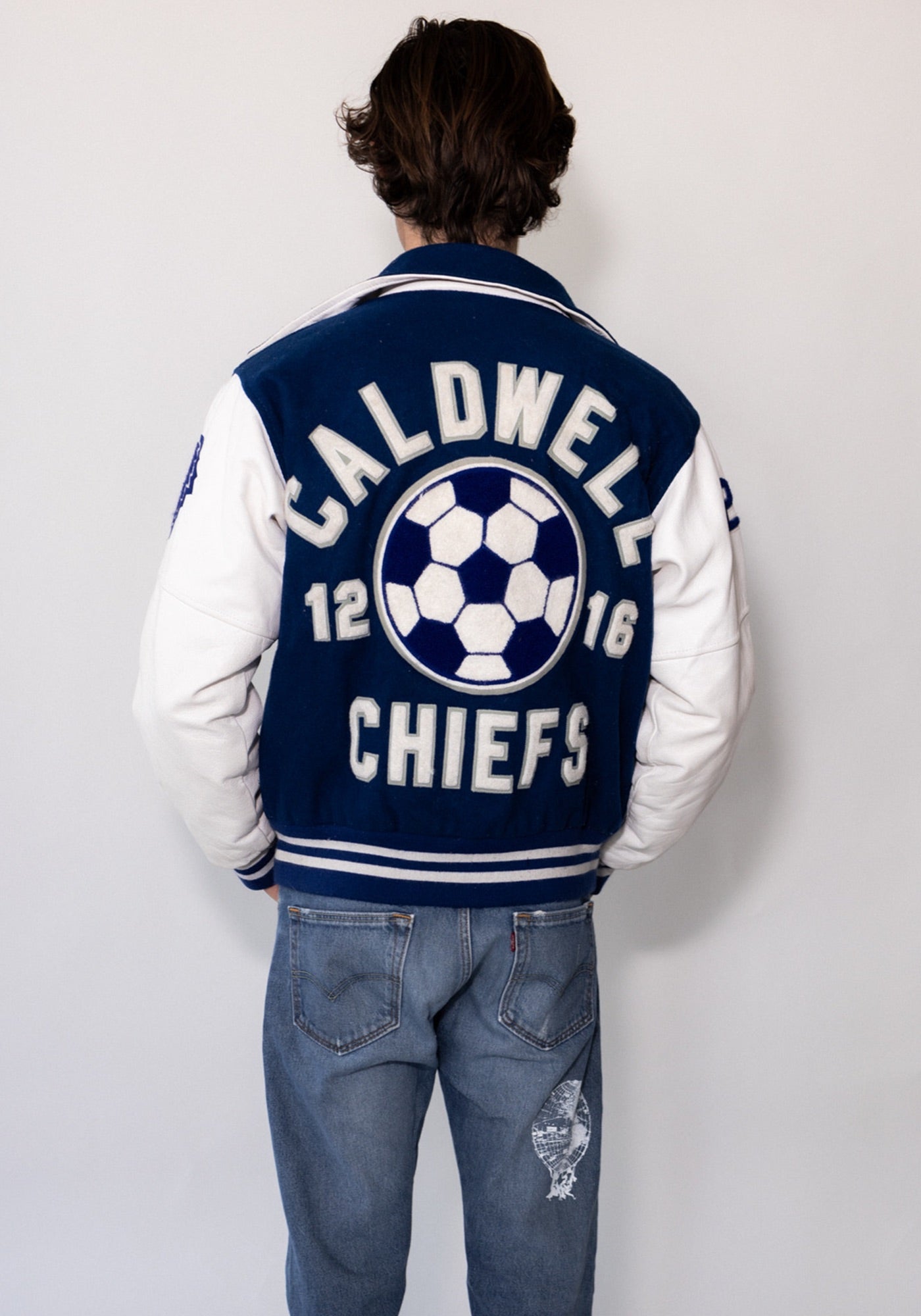 Caldwell Royal Blue Varsity Jacket