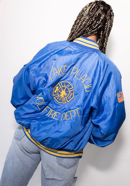 Lake Placid Royal Blue Bomber Jacket