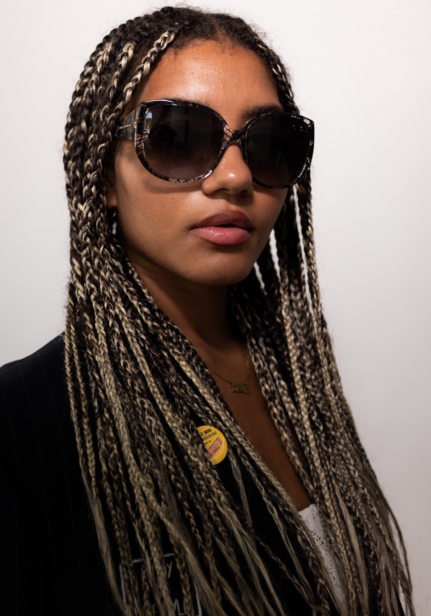 Dolce and Gabbana Black Sicilian Lace Sunglasses