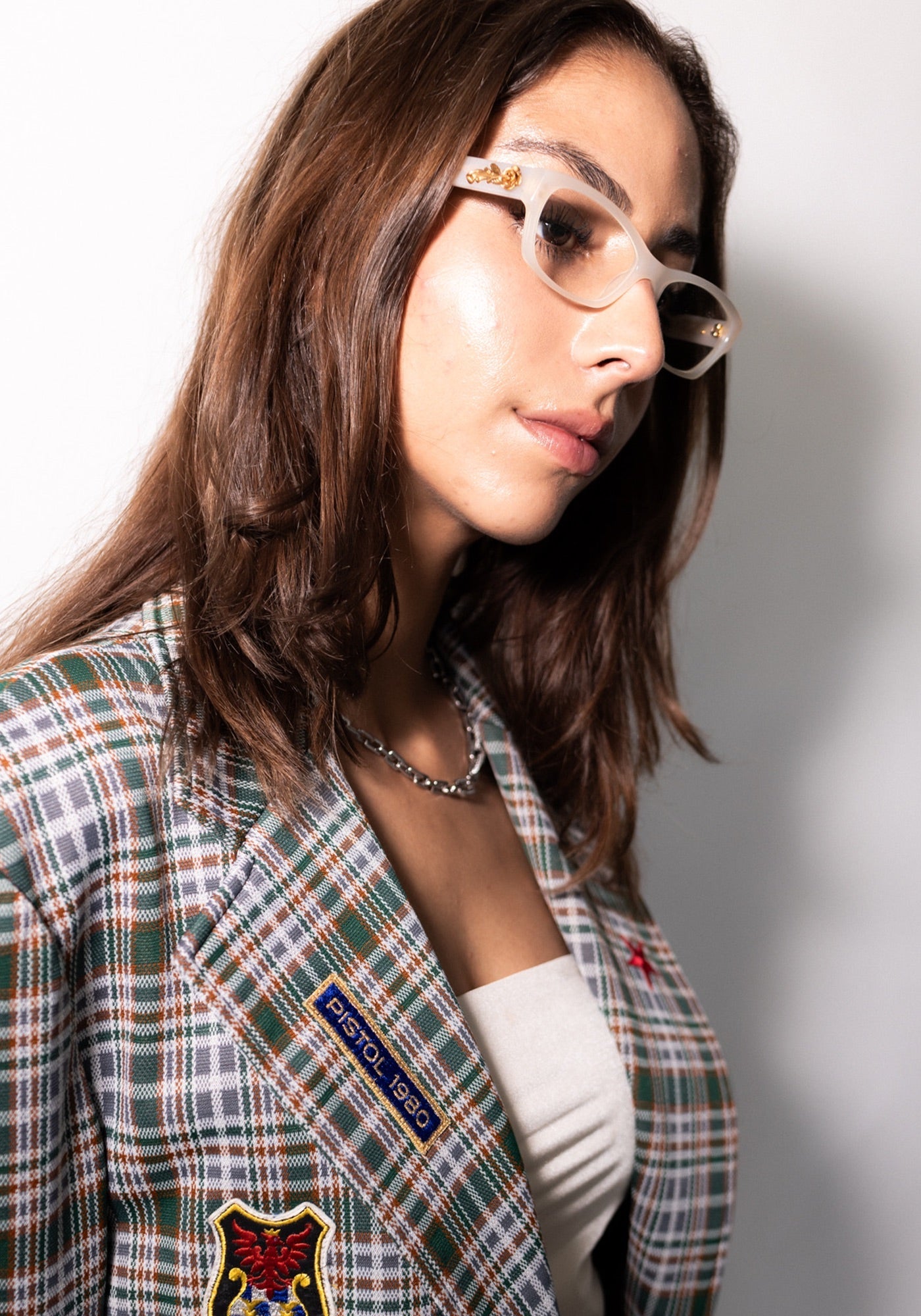 Dolce and Gabbana White Glasses