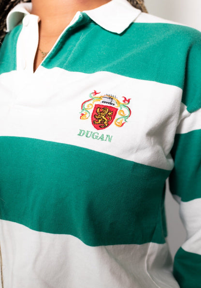 Striped Green Rugby Shirt