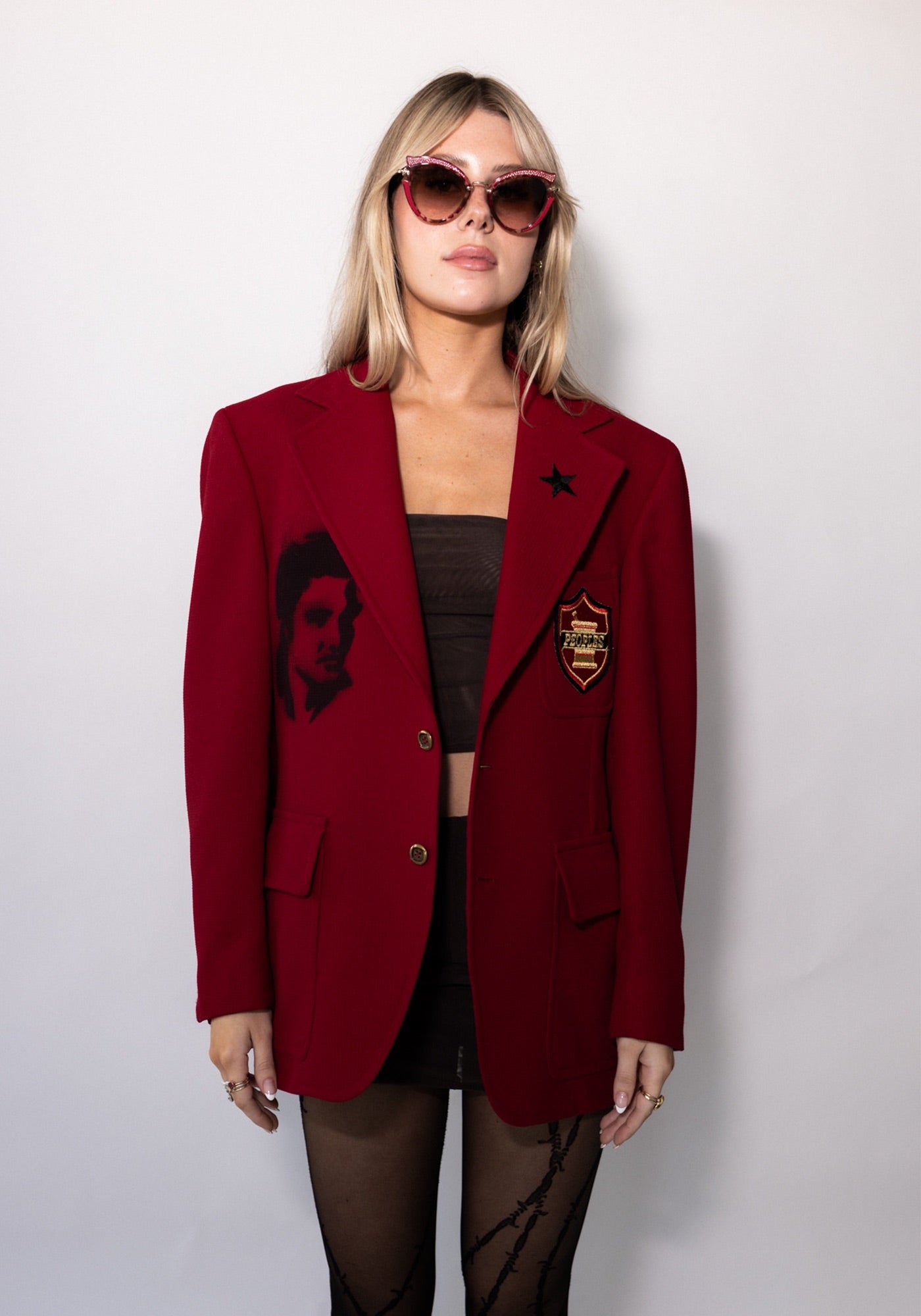 Red Elvis Presley Blazer