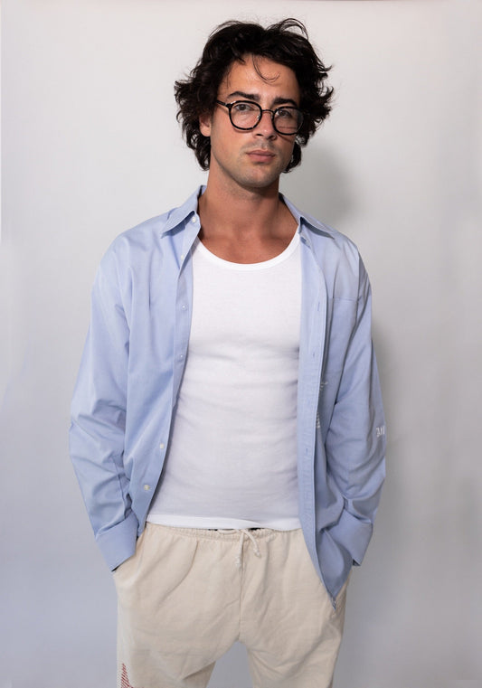 Eugene Light Blue Button Down