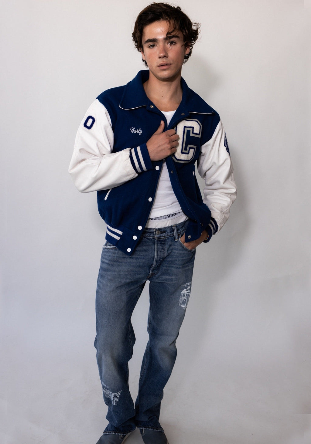 Caldwell Royal Blue Varsity Jacket