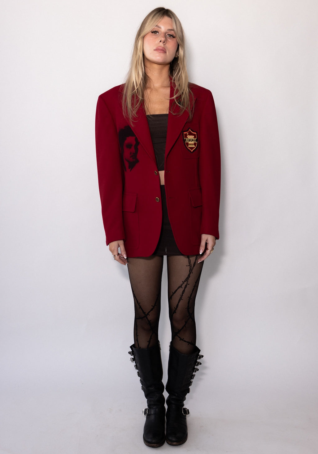 Red Elvis Presley Blazer