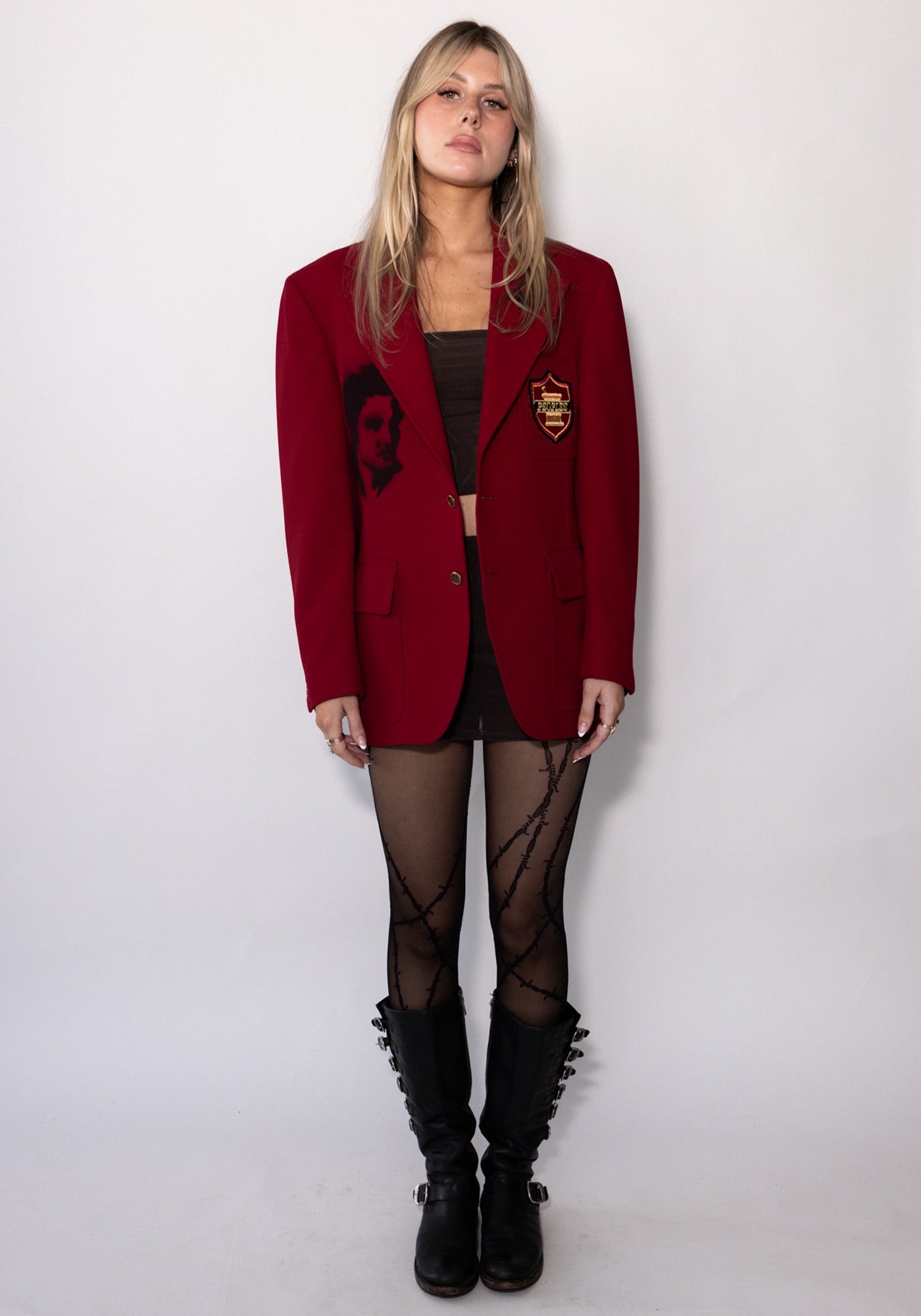 Red Elvis Presley Blazer