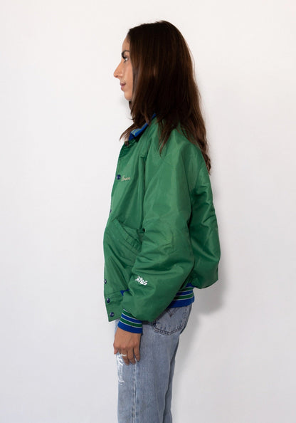 New Trier Green Bomber Jacket