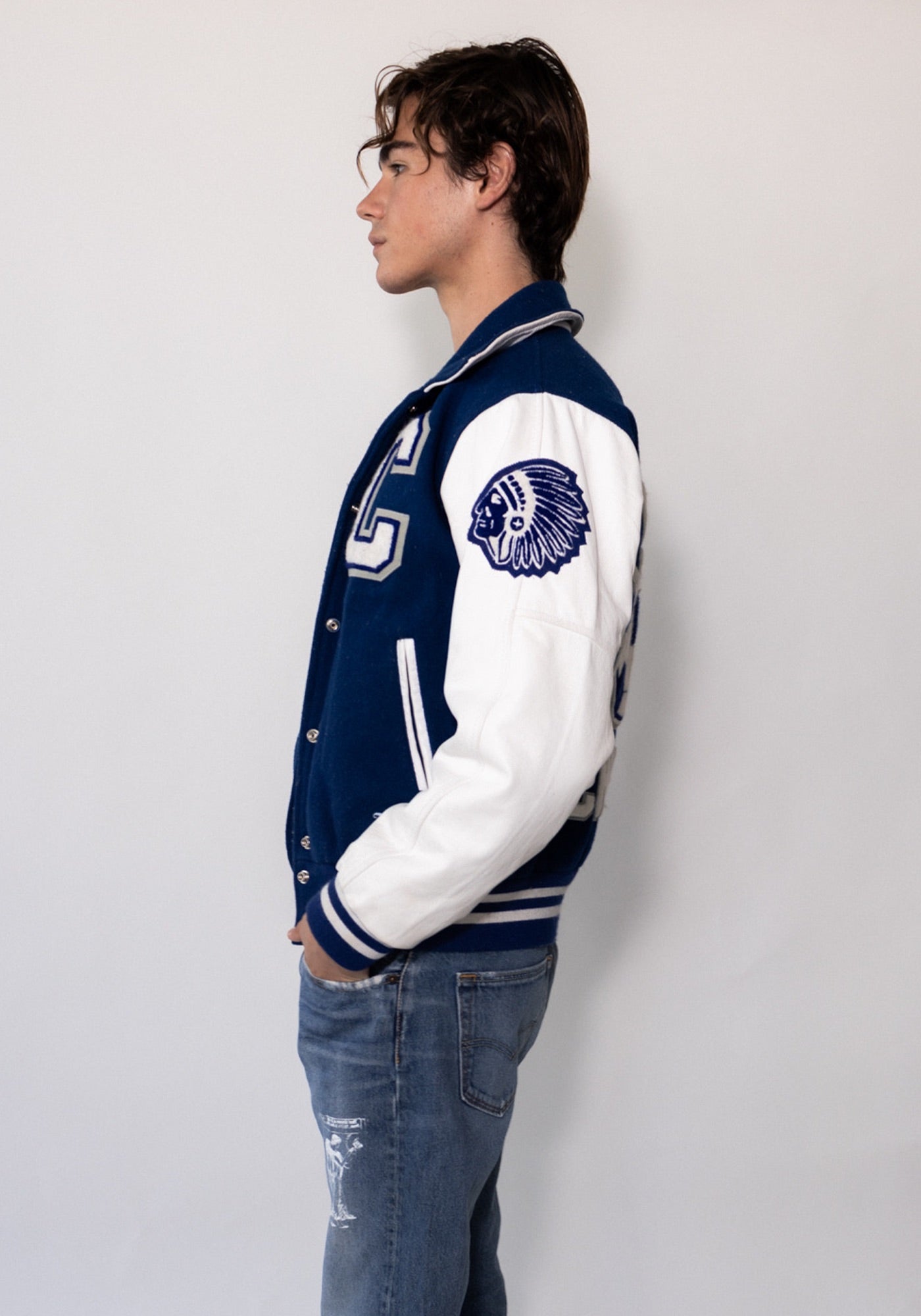 Caldwell Royal Blue Varsity Jacket