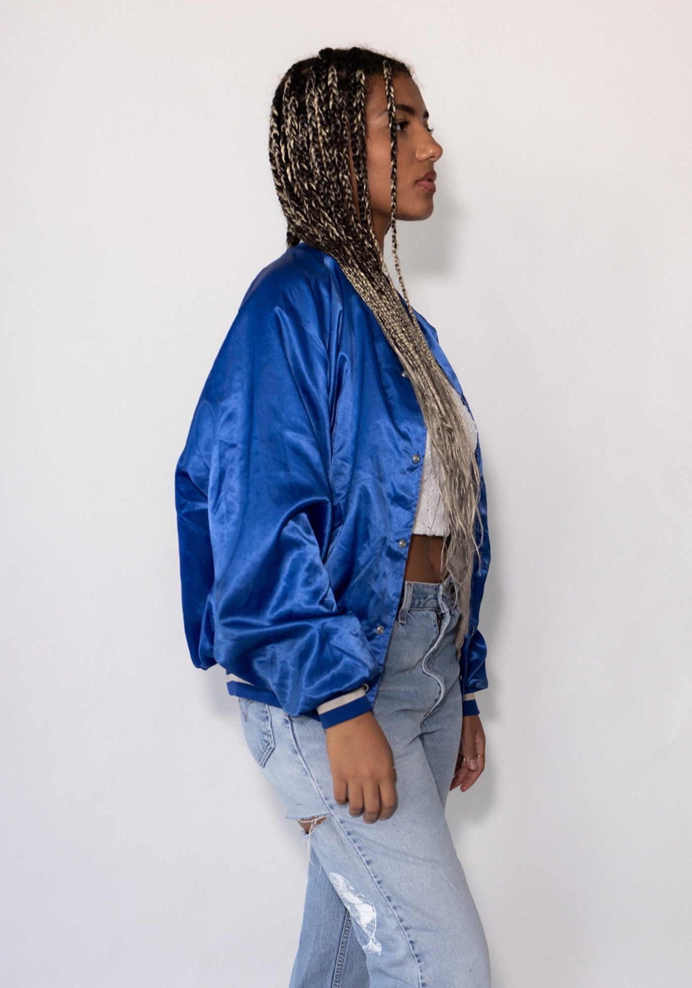 Hudson Royal Blue Bomber Jacket