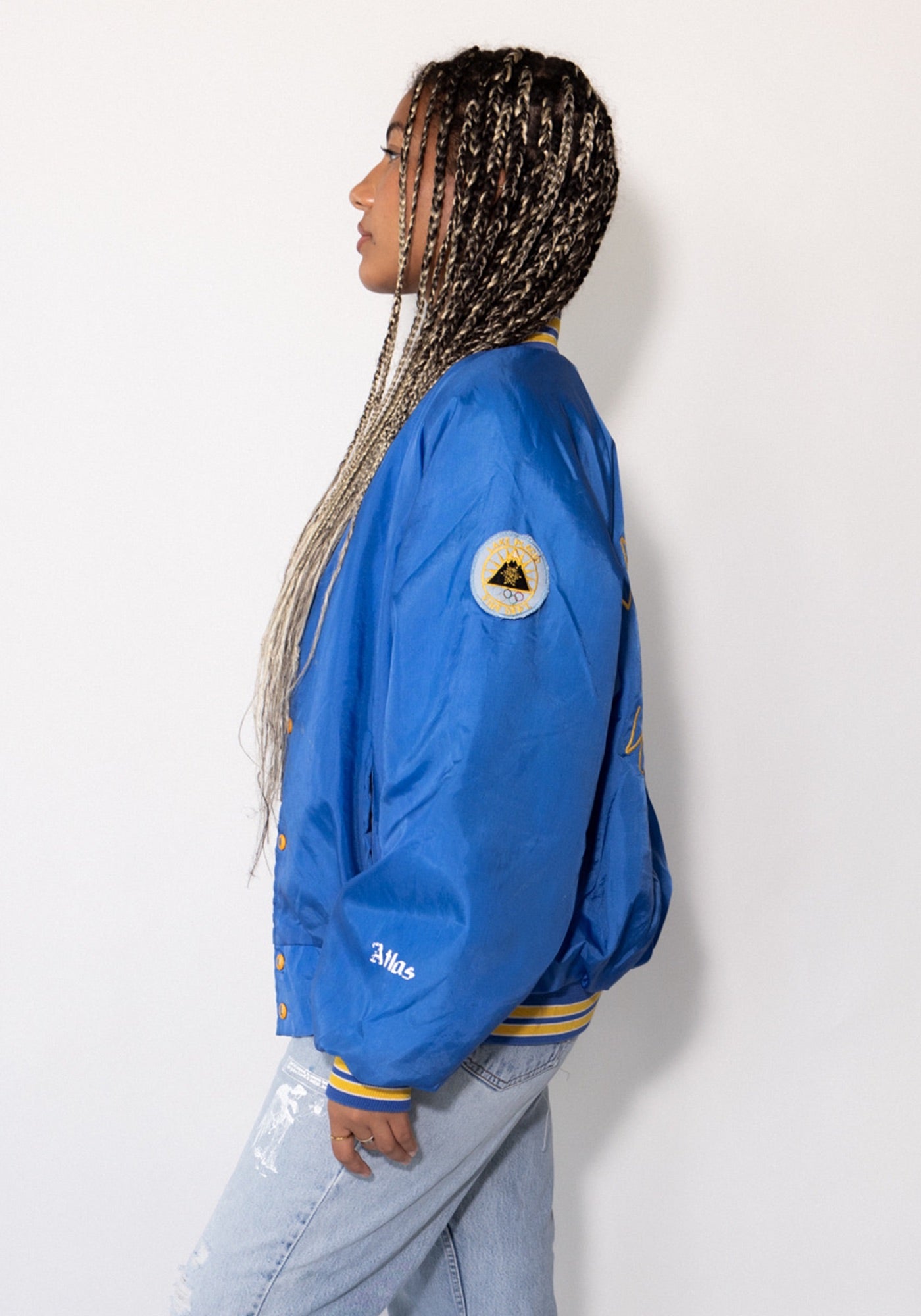 Lake Placid Royal Blue Bomber Jacket