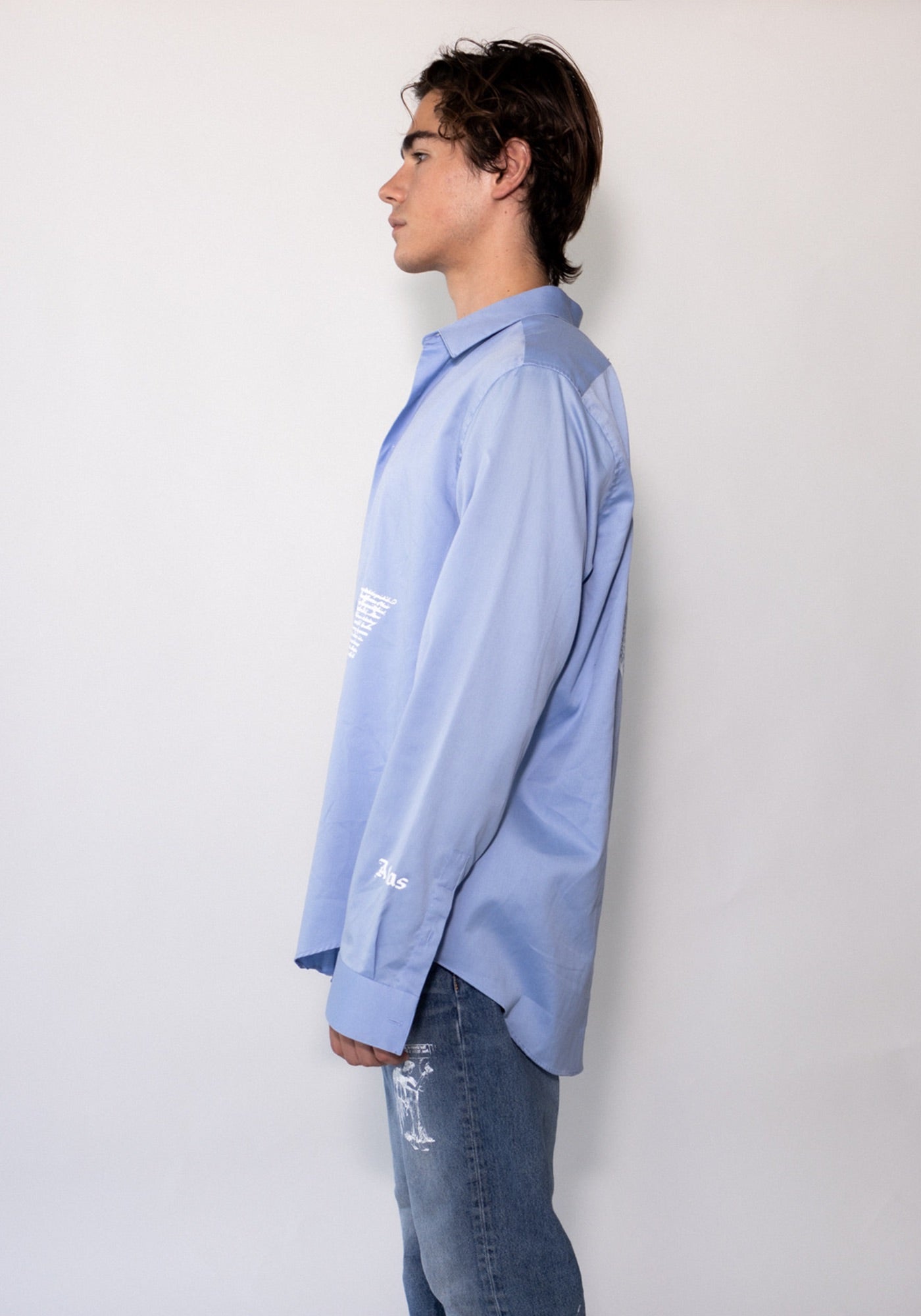 Eugene Blue Button Down