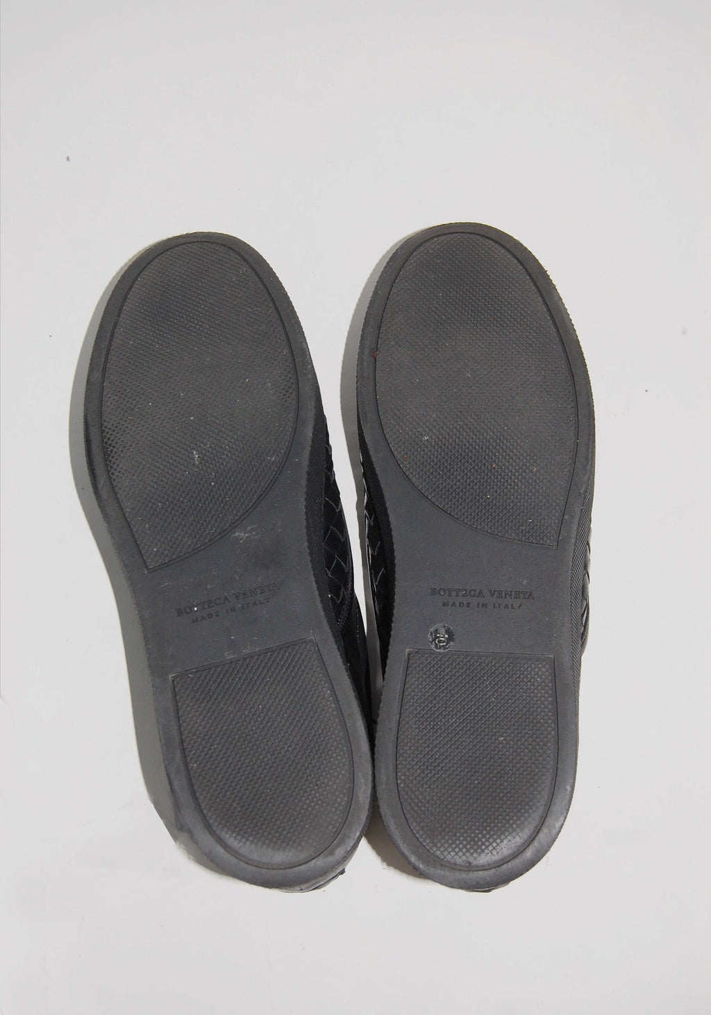 Bottega Veneta Black Woven Sneakers | Size: 40