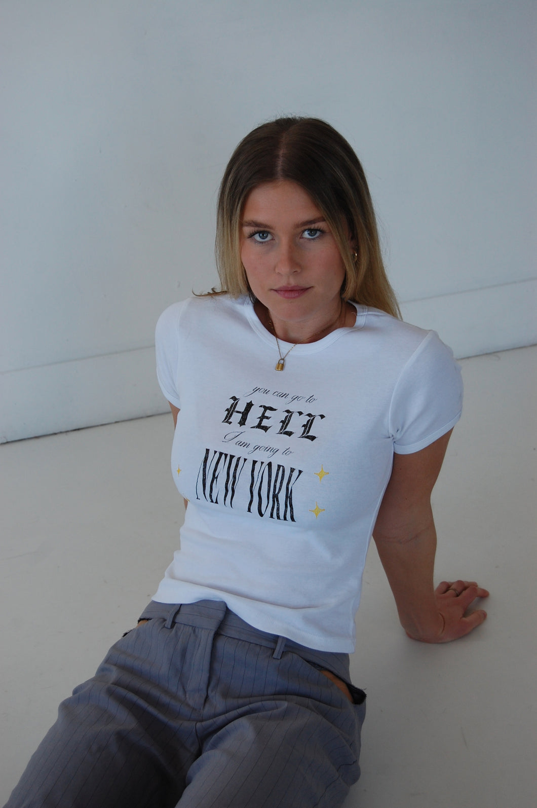 HELL OR NEW YORK BABY TEE